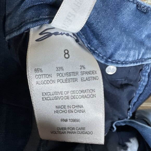 Seven7 Womens Size 12 Medium Wash High Waist Stretch Booty Shaper Jeans - Picture 6 of 9